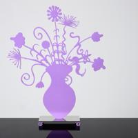 Kenny Scharf FLORES (PURPLE) Sculpture - Sold for $10,240 on 11-15-2025 (Lot 355A).jpg